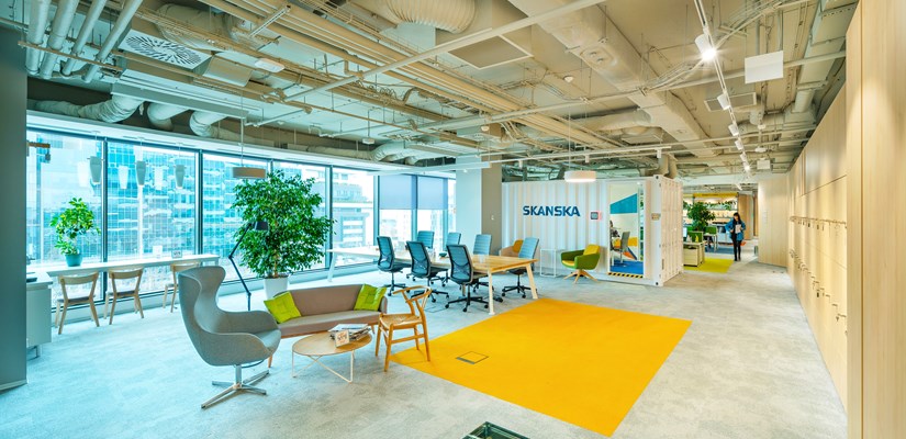 Skanska office in Equilibrium Skanska office in Equilibrium