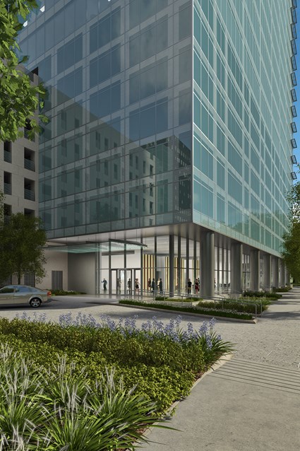 Building entrance