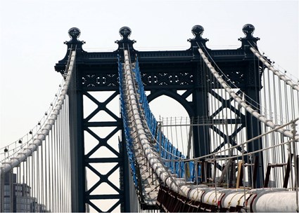 Manhattan Bridge Main Cable Platforms