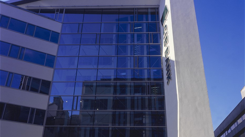 Facade, Light Corner, Budapest, Hungary Facade, Light Corner, Budapest, Hungary