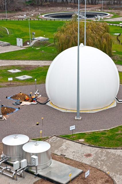 Waste water treatment plant in Ostrowiec Świętokrzyski