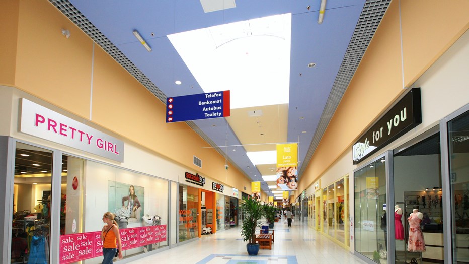 Tesco shopping arcades in Bielsko-Biała Tesco shopping arcades in Bielsko-Biała