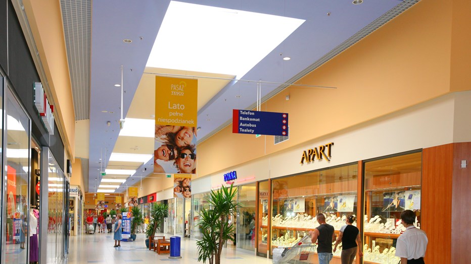 Tesco shopping arcades in Bielsko-Biała Tesco shopping arcades in Bielsko-Biała