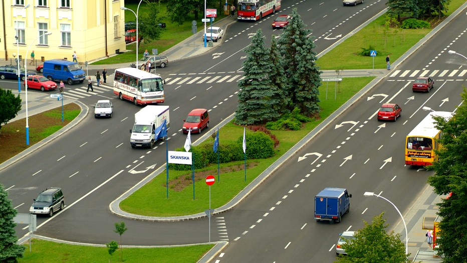 Cieplinskiego Avenue in Rzeszów Cieplinskiego Avenue in Rzeszów