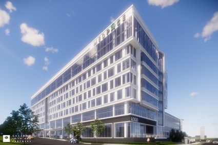 Madisonville is considered one of Cincinnati's next hot neighborhoods.  Medpace, a clinical research organization for the development of drugs and medical devices, and the developer associated with its founder, are massively expanding the clinical research company’s footprint in Madisonville. This urban adaptive reuse project represents a major business expansion initiated by Medpace.  (Photo credit:Gresham Smith and Partners)