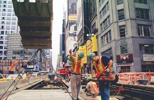 Rehabilitation of the Times Square Subway