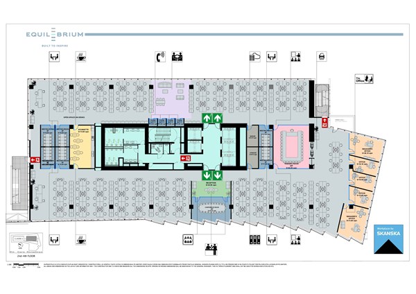 Equilibrium 1 Floor Plan, 5-11 floors