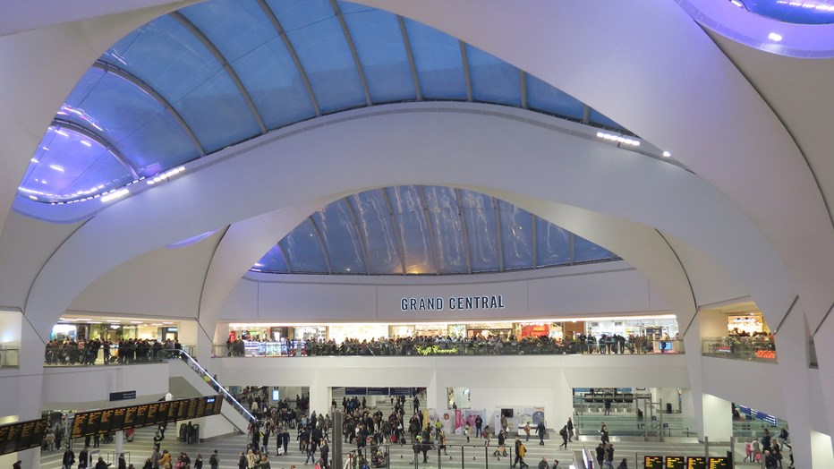 Clark and Fenn, part of SRW engineering services, created and installed the new ceilings in Birmingham New Street Station Clark and Fenn, part of SRW engineering services, created and installed the new ceilings in Birmingham New Street Station