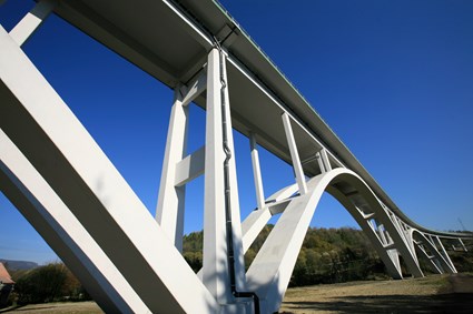 Flyover in Milówka