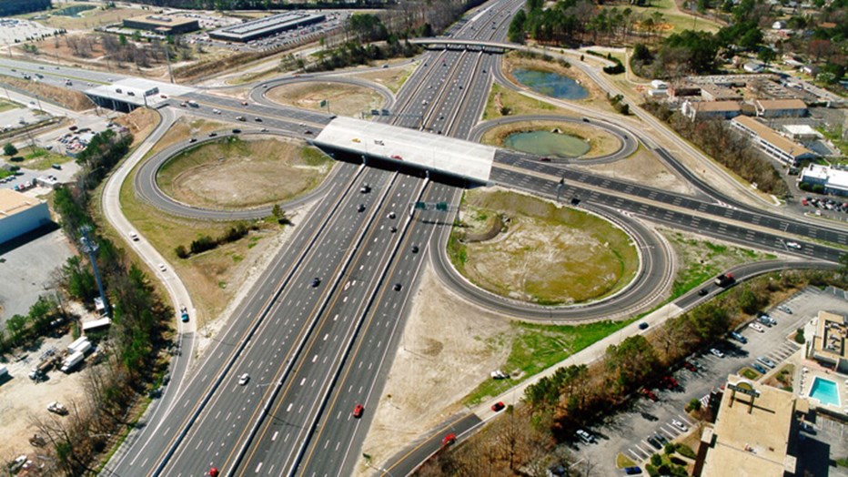 I-264 and Route 13 Interchange